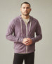 Men's Lightweight Full Zip - Black Plum